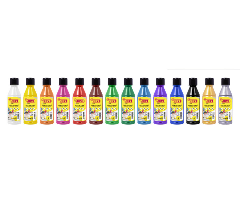 Akrilik Boyalar JOVI 680 JOVIDECOR AKRİLİK BOYA 250ML AÇIK MAVİ Satın Al