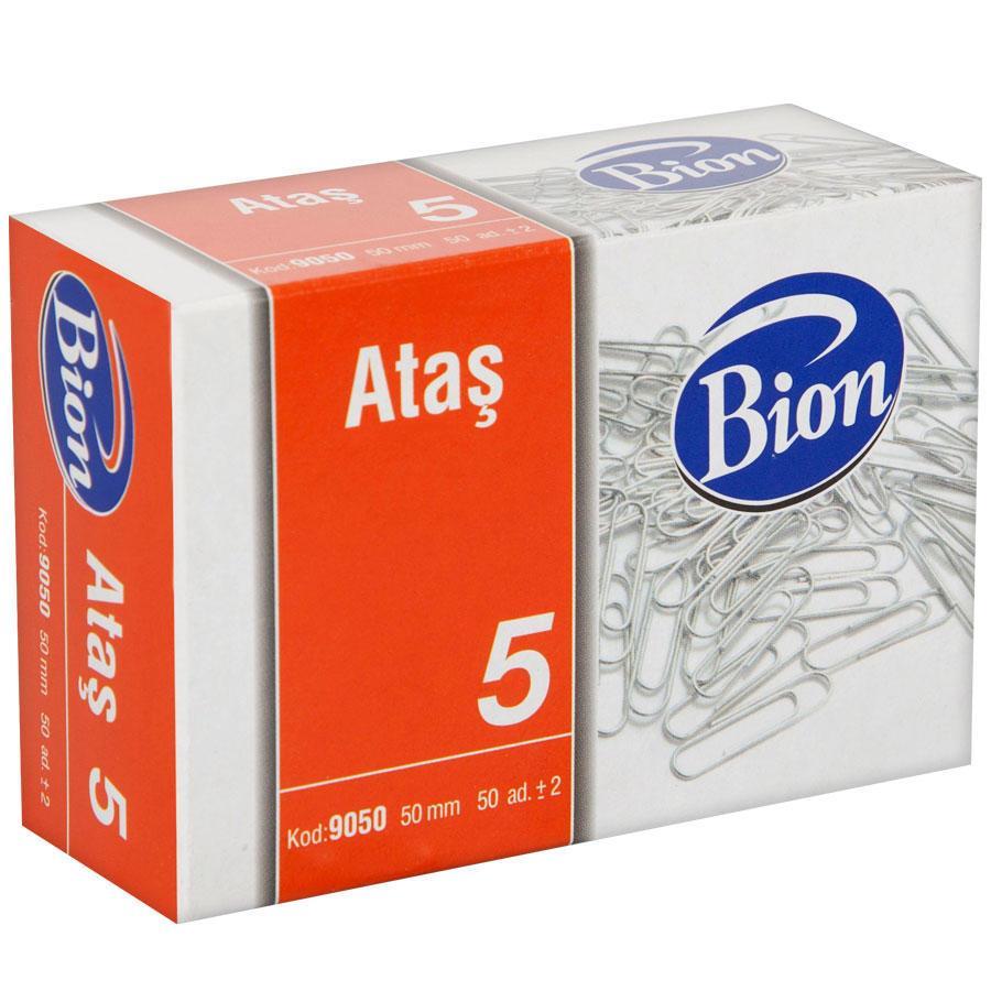 Ataşlar Mas 9050 Bion Ataş 50 mm No: 5 50'li Paket Satın Al