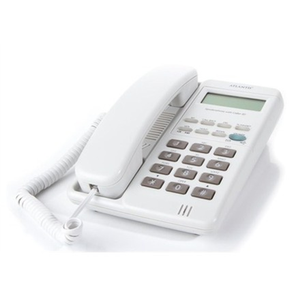 Atlantis 90 Ekranlı Masa Üstü Beyaz Telefonu