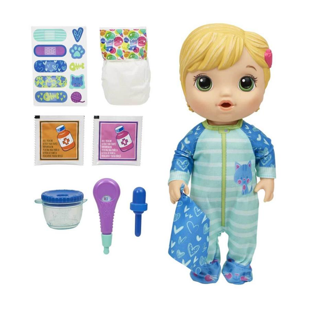 Baby Alive Bebeğim Hasta Oldu Sarışın