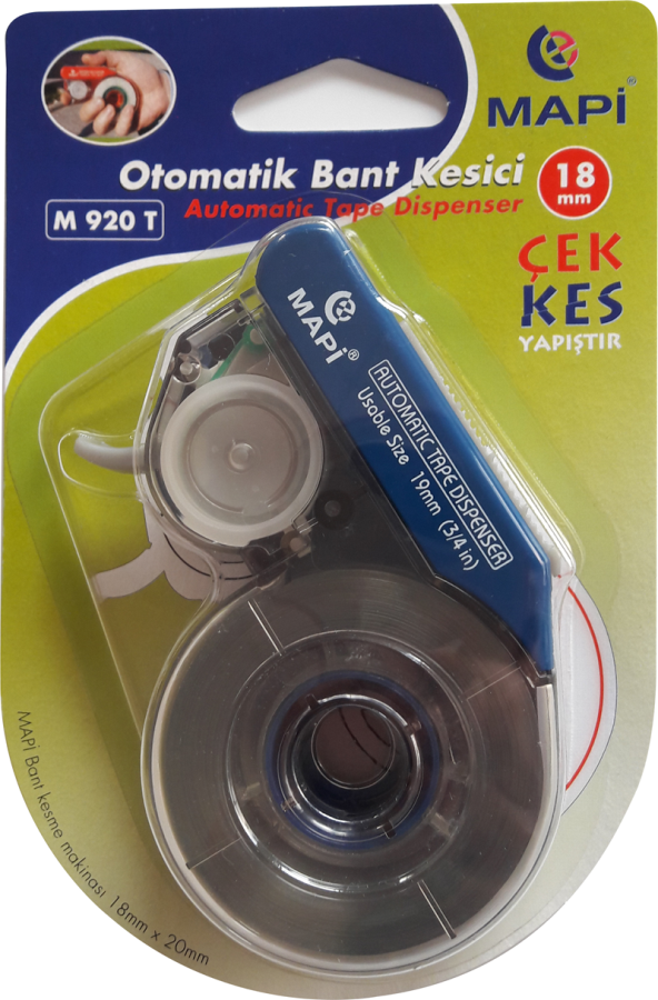 Bantlar ve Kesicileri MAPİ 19 MM OTOMATİK BANT KESME MAKİNESİ LACİVERT Satın Al