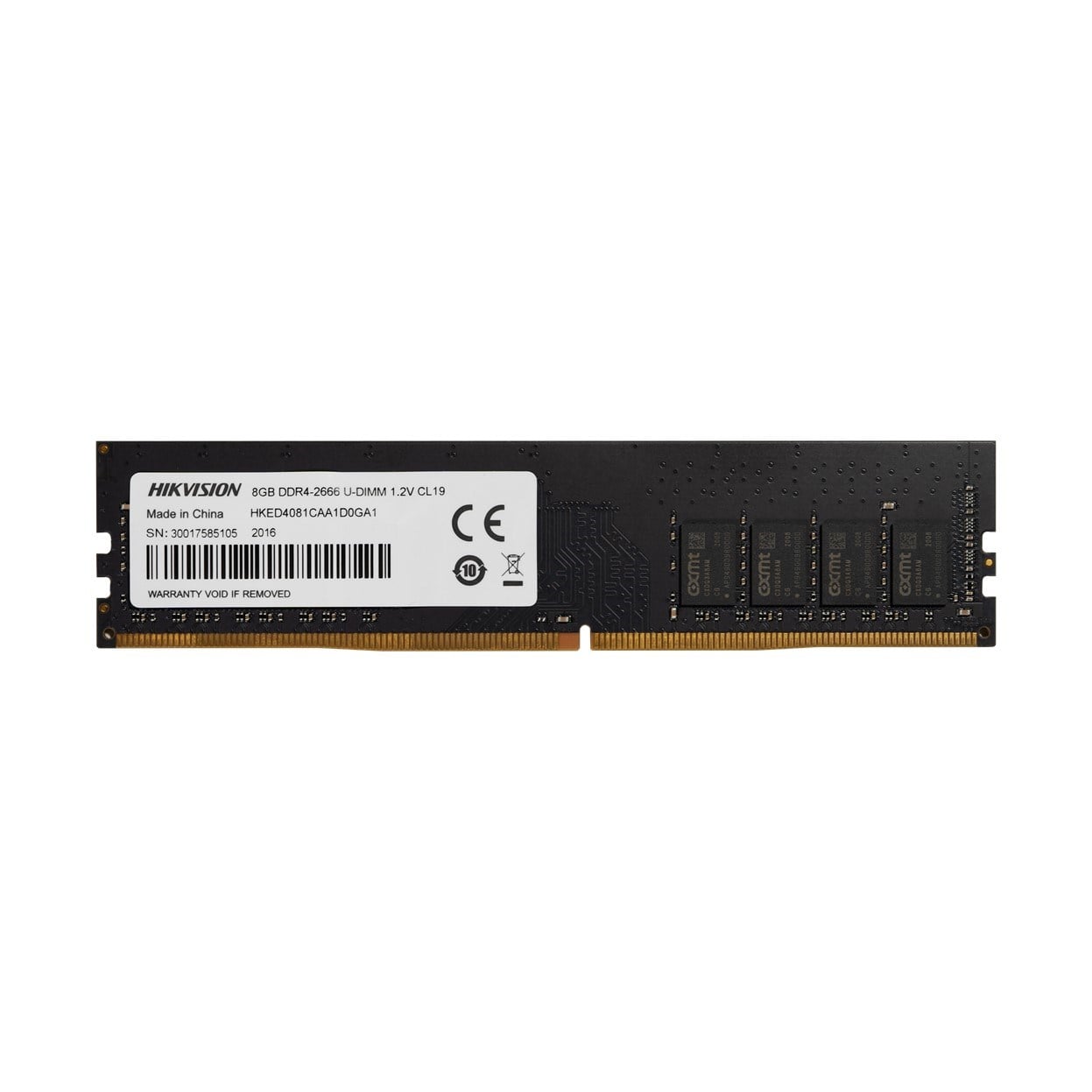 Bilgisayar Ram Bellek Hikvision 8GB DDR4 3200MHz 288Pin 1.35V CL16-18 PC Ram Satın Al