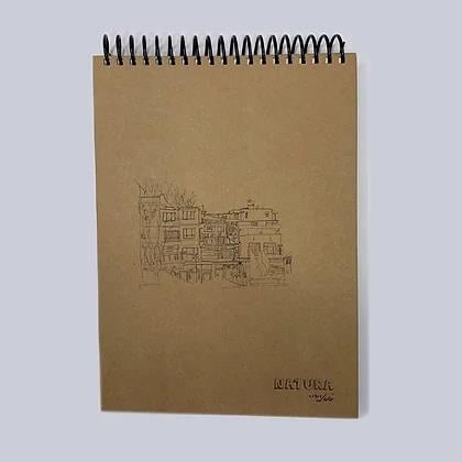 Bloknotlar Art Liva 17x24 Naturel Sert Kapak Spiralli Bloknot Kareli 80 Yp. Satın Al