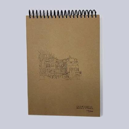 Bloknotlar Art Liva 17x24 Naturel Sert Kapak Spiralli Bloknot Çizgisiz 80 Yp Satın Al