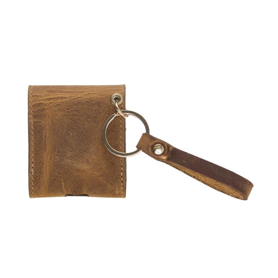 Bluetooth Kulaklıklar Apple AirPods 2.nesil Uyumlu Deri Kılıf Mai Snap G19 Taba Satın Al