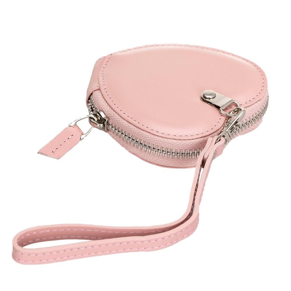 Bluetooth Kulaklıklar Apple AirPods 2.nesil Uyumlu Deri Kılıf Valentine NU2 Pembe Satın Al