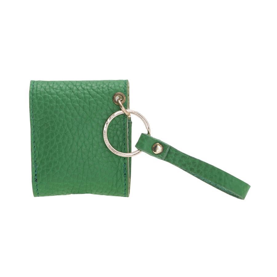 Bluetooth Kulaklıklar Apple AirPods 2.nesil Uyumlu Deri Kılıf Mai Snap ERC4 Yeşil Satın Al