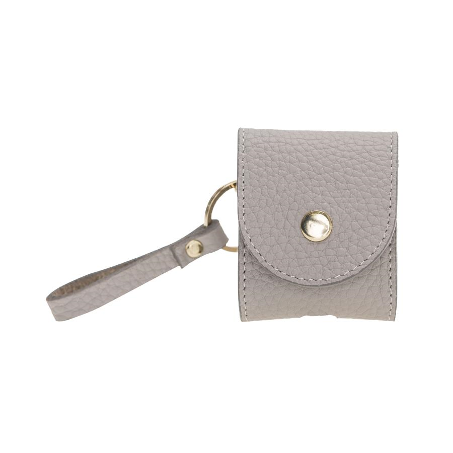 Bluetooth Kulaklıklar Apple AirPods 2.nesil Uyumlu Deri Kılıf Mai Snap ERC3 Bej Satın Al