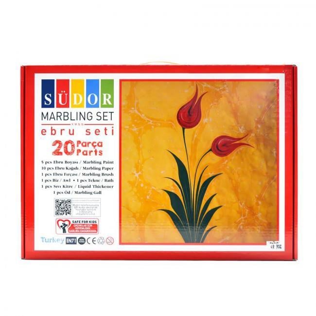 Boya ve Resim Kalemleri Südor SD85 Ebru Başlangıç Seti 20 Parça Satın Al