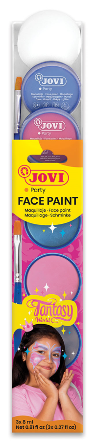 Boyama Ürünleri JOVI 174FA KREM YÜZ BOYASI FANTEZİ DÜNYASI 8ML X 3 RENK Satın Al