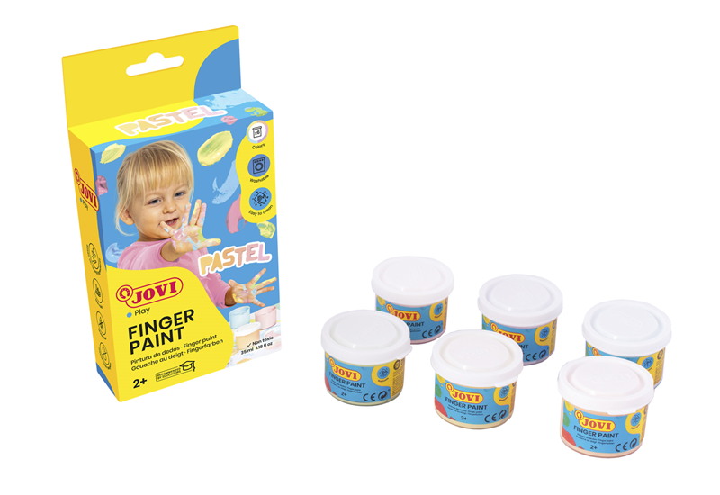 Boyama Ürünleri JOVI 540P PARMAK BOYASI 5 X 35ML PASTEL RENKLER - 6ADET Satın Al