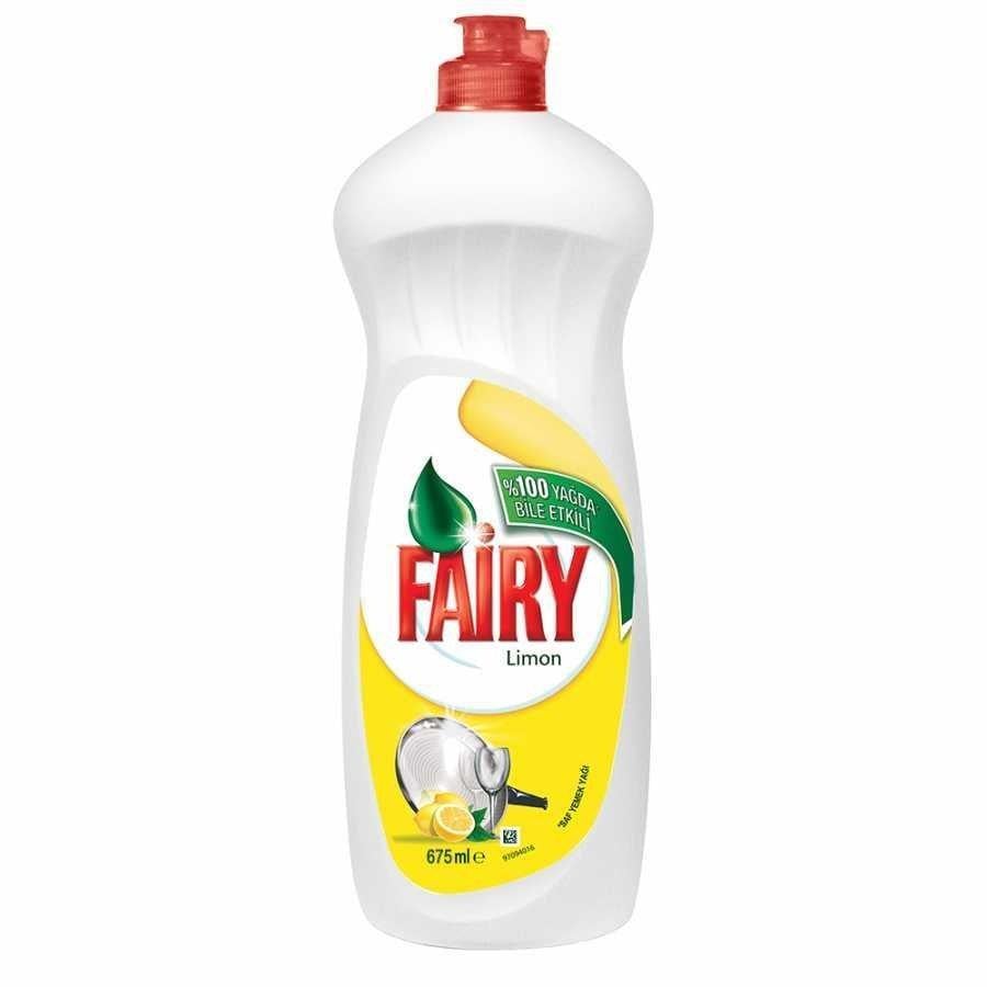 Bulaşık Deterjanları Fairy Elde Yıkama Bulaşık Deterjanı Limon 650 ml Satın Al