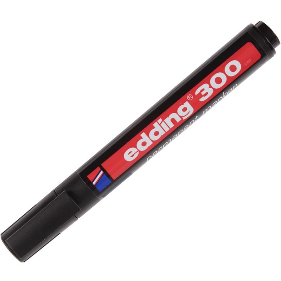 Cam ve Boyama Markörleri Edding 300 Permanent Marker Koli Kalemi Yuvarlak Uç Siyah 10'lu Satın Al