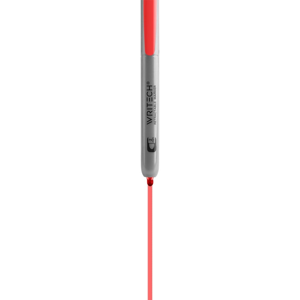 Cam ve Boyama Markörleri WRITECH W-805P BASMALI PERMANENT KALEM KIRMIZI - 12'Lİ KUTU Satın Al