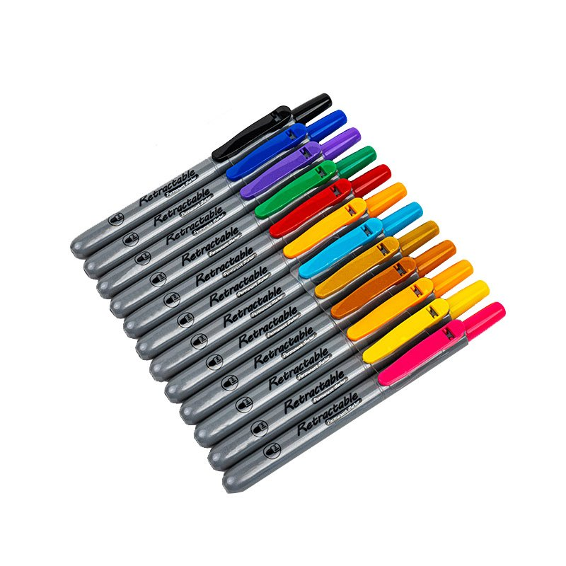 Cam ve Boyama Markörleri WRITECH W-805P BASMALI PERMANENT KALEM YEŞİL - 12'Lİ KUTU Satın Al