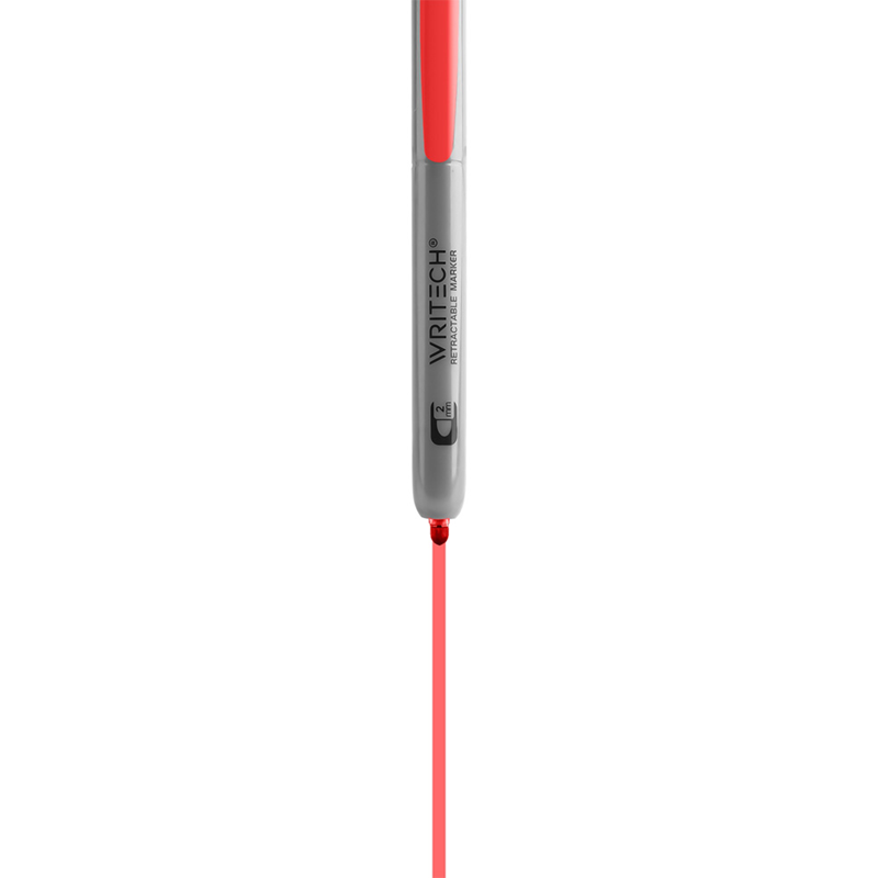 Cam ve Boyama Markörleri WRITECH W-805P BASMALI PERMANENT KALEM KIRMIZI - 12'Lİ KUTU Satın Al