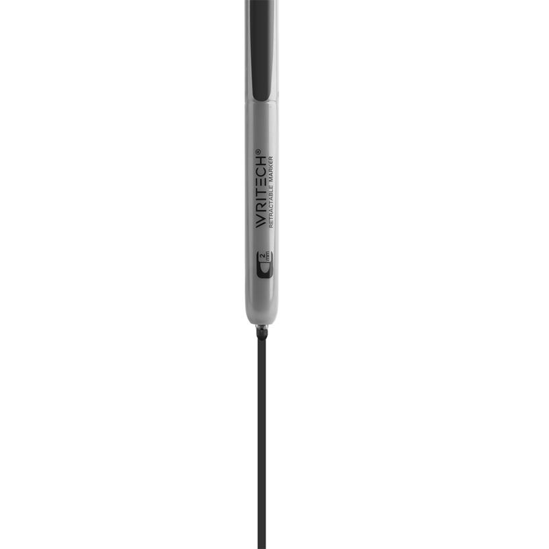 Cam ve Boyama Markörleri WRITECH W-805P BASMALI PERMANENT KALEM SİYAH - 12'Lİ KUTU Satın Al