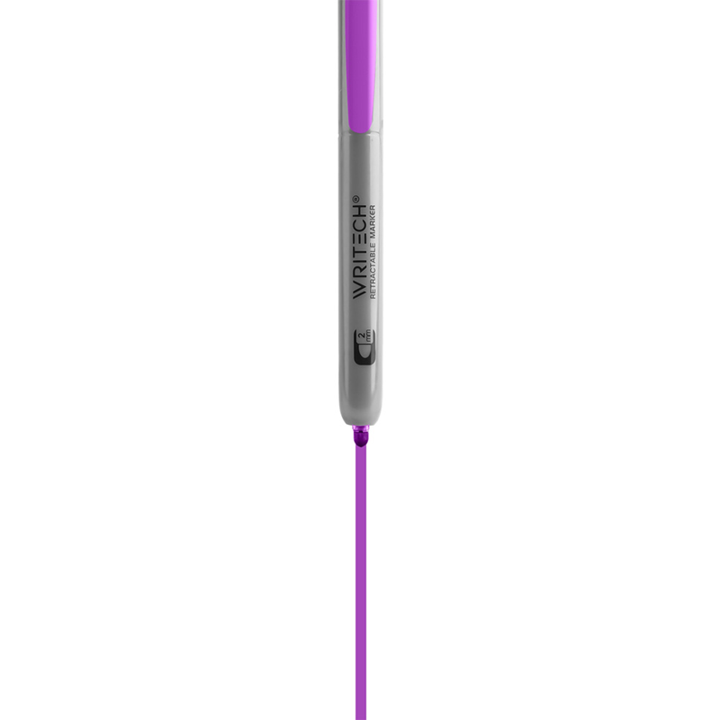 Cam ve Boyama Markörleri WRITECH W-805P BASMALI PERMANENT KALEM MOR - 12'Lİ KUTU Satın Al
