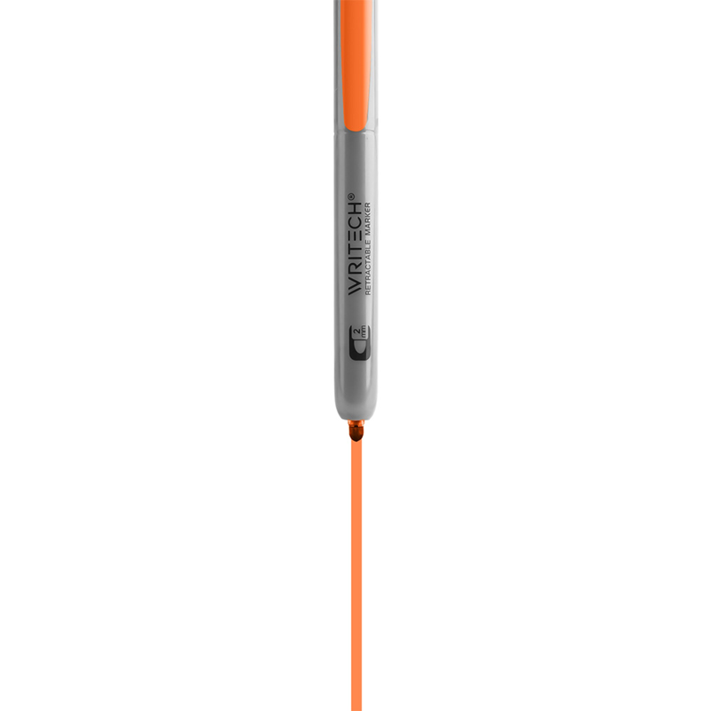 Cam ve Boyama Markörleri WRITECH W-805P BASMALI PERMANENT KALEM TURUNCU - 12'Lİ KUTU Satın Al