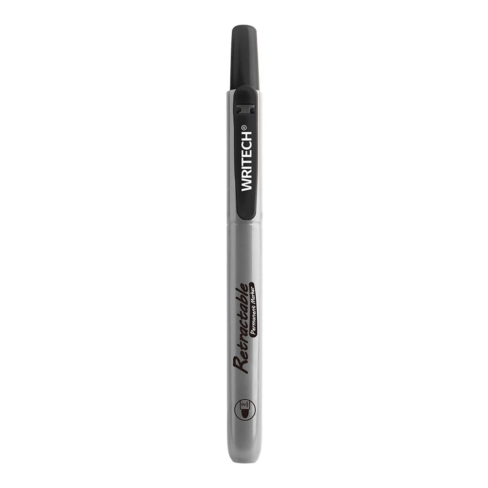 Cam ve Boyama Markörleri WRITECH W-805P BASMALI PERMANENT KALEM SİYAH - 12'Lİ KUTU Satın Al