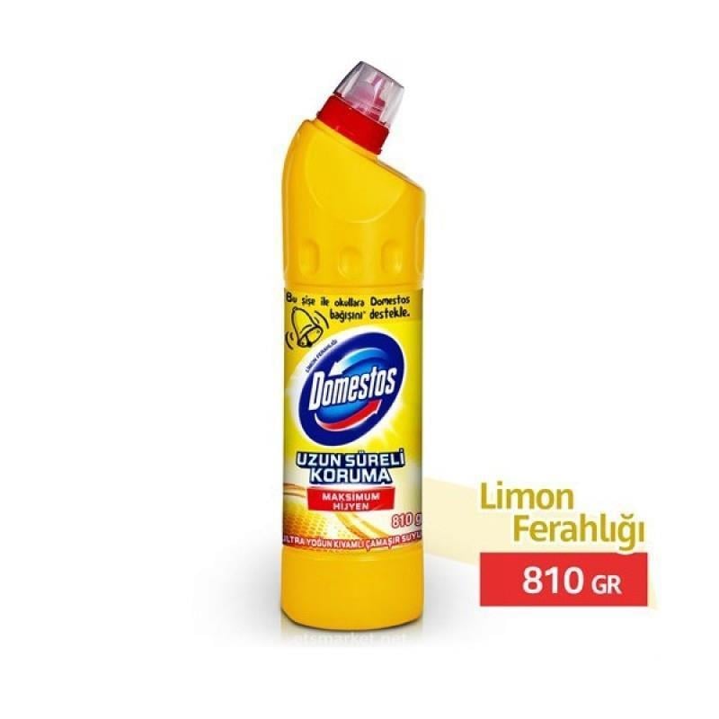 Çamaşır Suları Domestos Çamaşır Suyu Limon Ferahlığı 810 Gr Satın Al