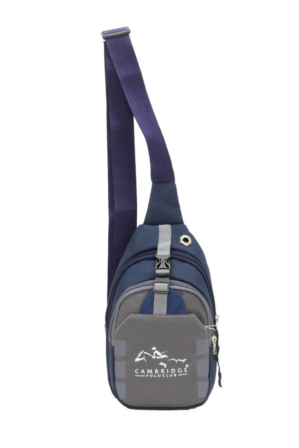 Cambridge Polo Club Çapraz Sırt Çantası PLEVR50047Lacivert Gri