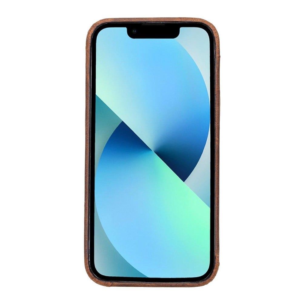 Cep Telefonu Aksesuarları Apple iPhone 13 Pro Max Uyumlu Deri Arka Kapak ROCK G2 Satın Al