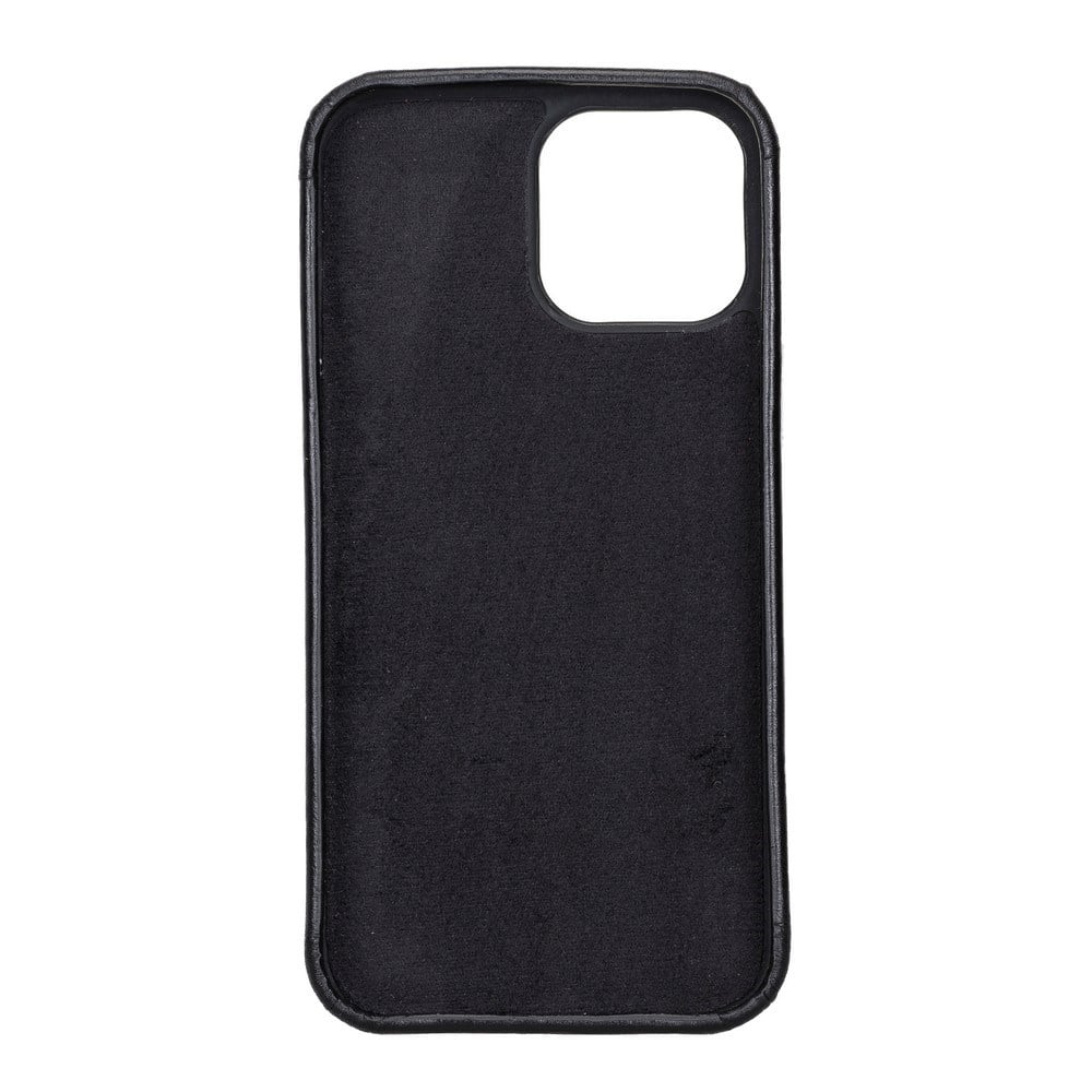 Cep Telefonu Aksesuarları Apple iPhone 13 Pro Max Uyumlu Deri Arka Kapak ROCK RST1 Siyah Satın Al