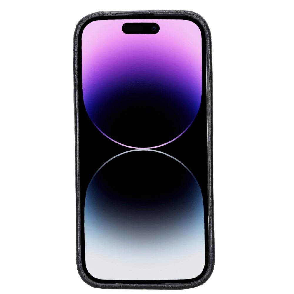 Cep Telefonu Aksesuarları Apple iPhone 14 Pro Uyumlu Deri Arka Kapak ROCK RST1 Satın Al
