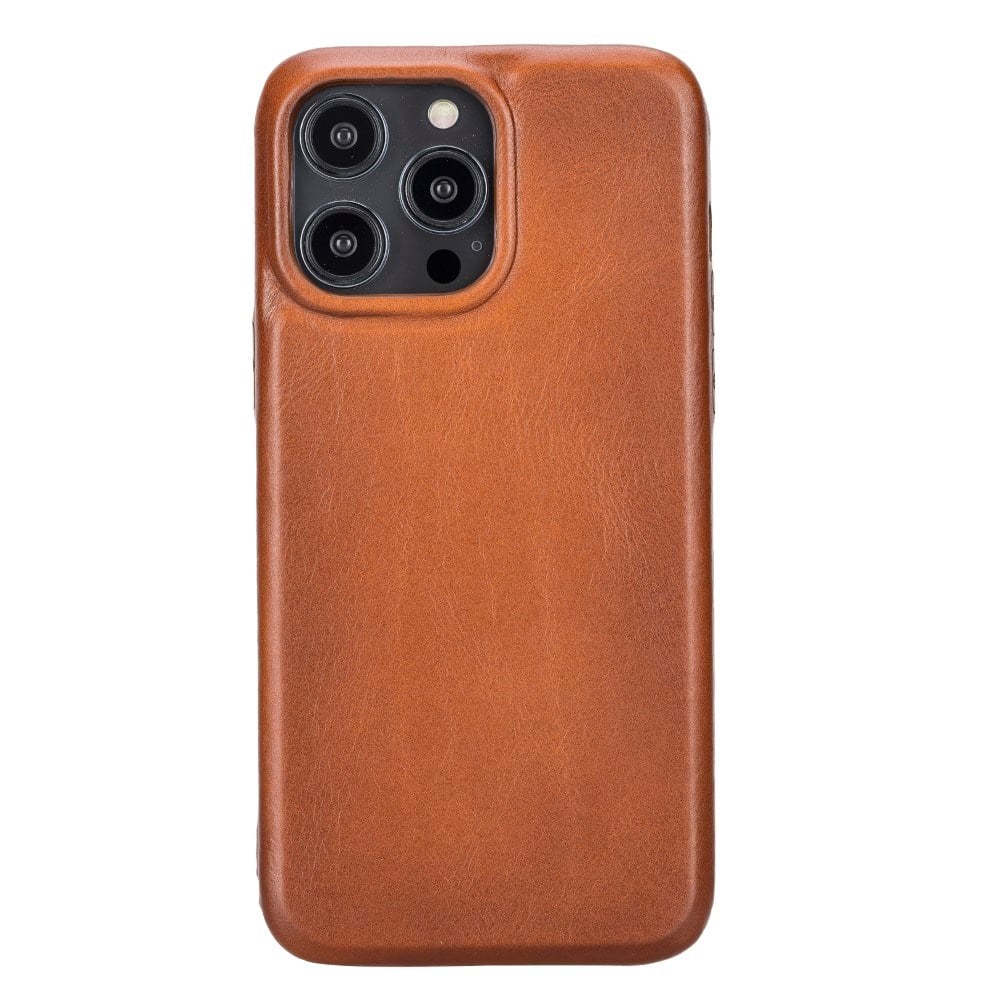 Cep Telefonu Aksesuarları Apple iPhone 14 Pro Max Uyumlu Deri Arka Kapak ROCK G2 Satın Al