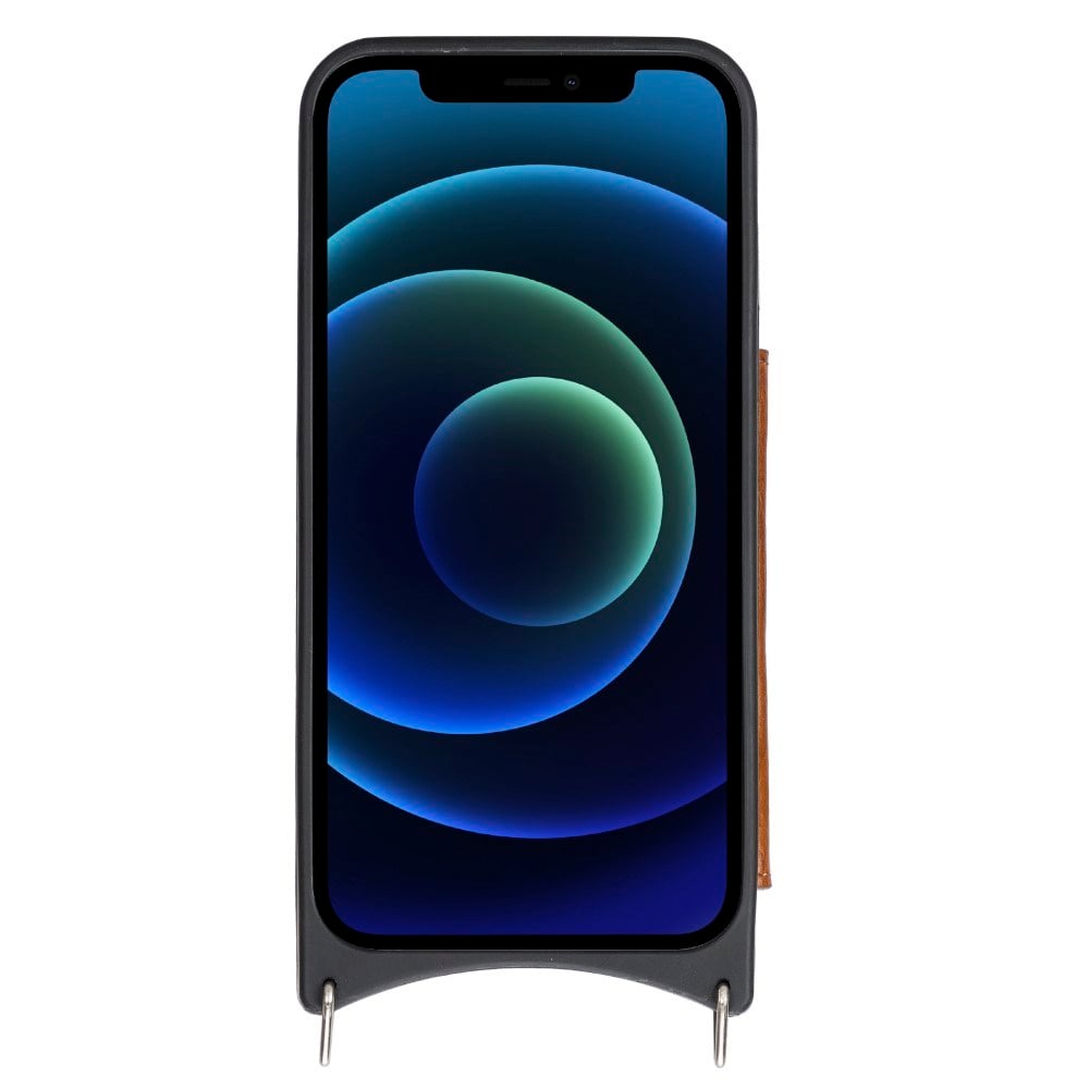 Cep Telefonu Aksesuarları Apple iPhone 12 Pro Max Uyumlu Deri Askılı Kılıf UFW RST2EF Taba Satın Al