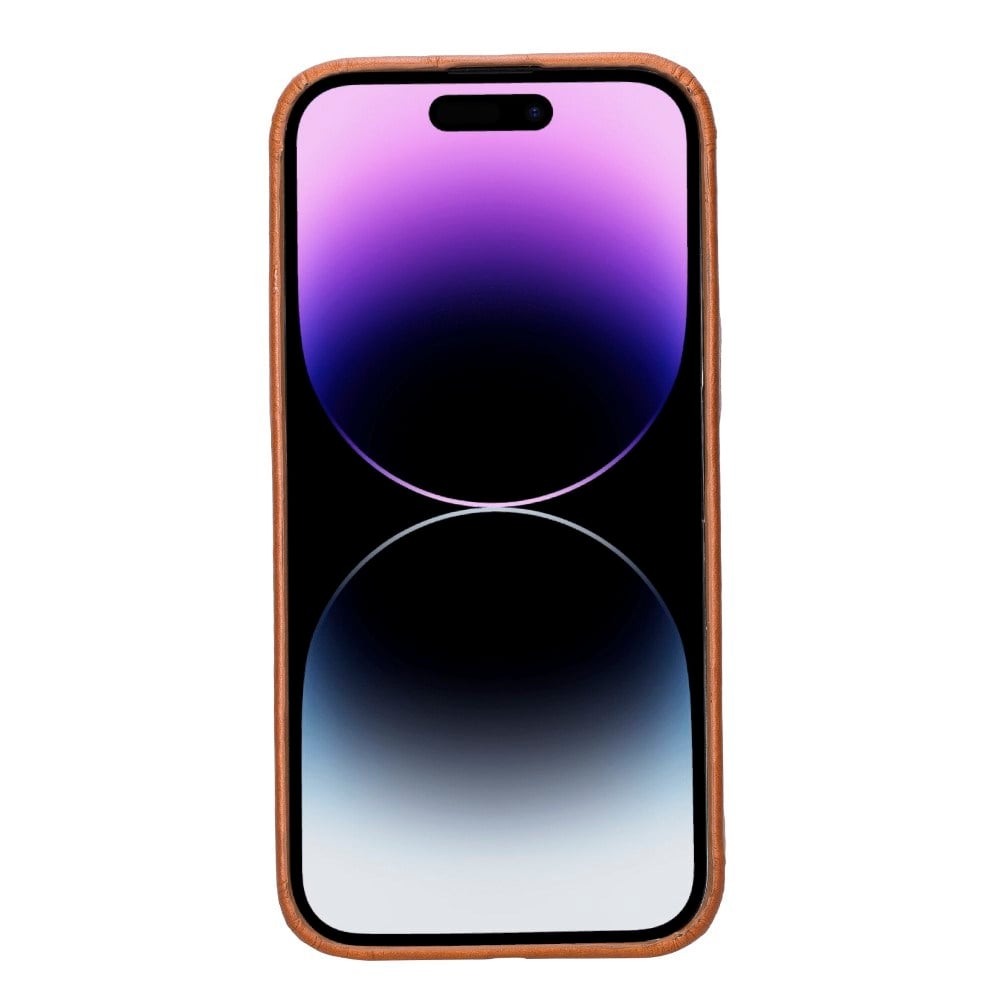 Cep Telefonu Aksesuarları Apple iPhone 14 Pro Max Uyumlu Deri Arka Kapak ROCK RST2E Satın Al