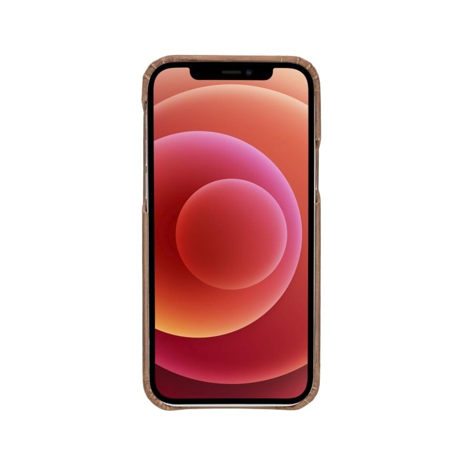 Cep Telefonu Aksesuarları Apple iPhone 12 Pro Uyumlu Deri Arka Kapak F360 G2 Antik Kahve Satın Al