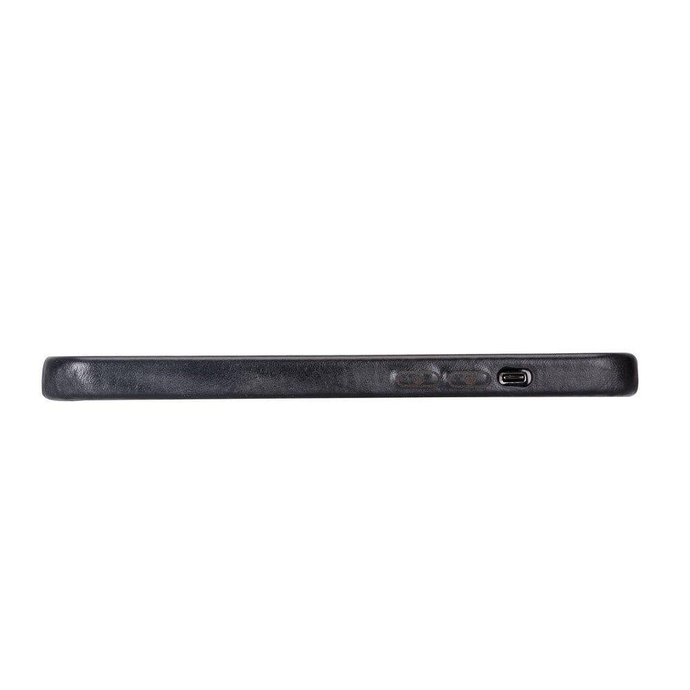Cep Telefonu Aksesuarları Apple iPhone 12 Pro Max Uyumlu Deri Arka Kapak ROCK RST1 Siyah Satın Al