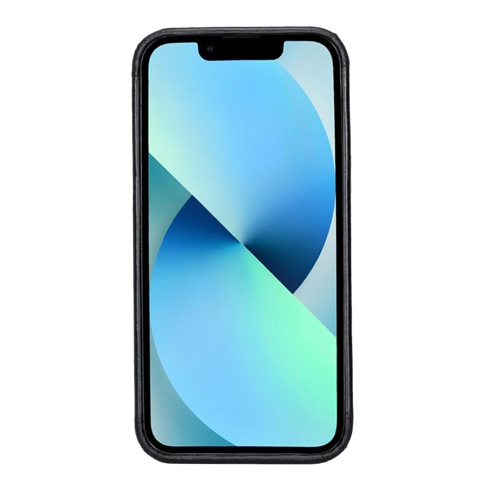 Cep Telefonu Aksesuarları Apple iPhone 13 Pro Max Uyumlu Deri Arka Kapak ROCK RST1 Siyah Satın Al
