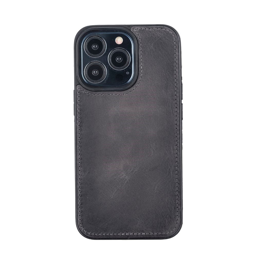 Cep Telefonu Aksesuarları Apple iPhone 13 Pro Uyumlu Deri Cüzdanlı Kılıf VS4EF Gri Satın Al