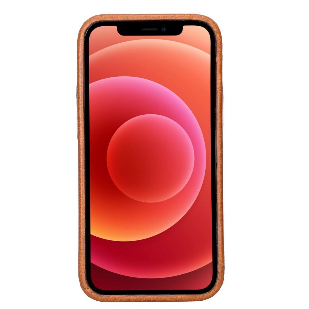 Cep Telefonu Aksesuarları Apple iPhone 12 mini Uyumlu Deri Arka Kapak ROCK RST2EF Taba Satın Al
