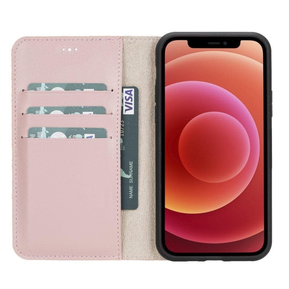 Cep Telefonu Aksesuarları Apple iPhone 11 Pro Uyumlu Deri Cüzdanlı Kılıf Pembe Satın Al