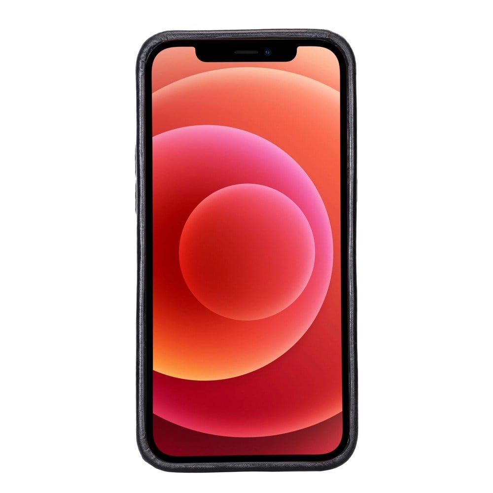 Cep Telefonu Aksesuarları Apple iPhone 12 Pro Max Uyumlu Deri Arka Kapak ROCK RST1 Siyah Satın Al