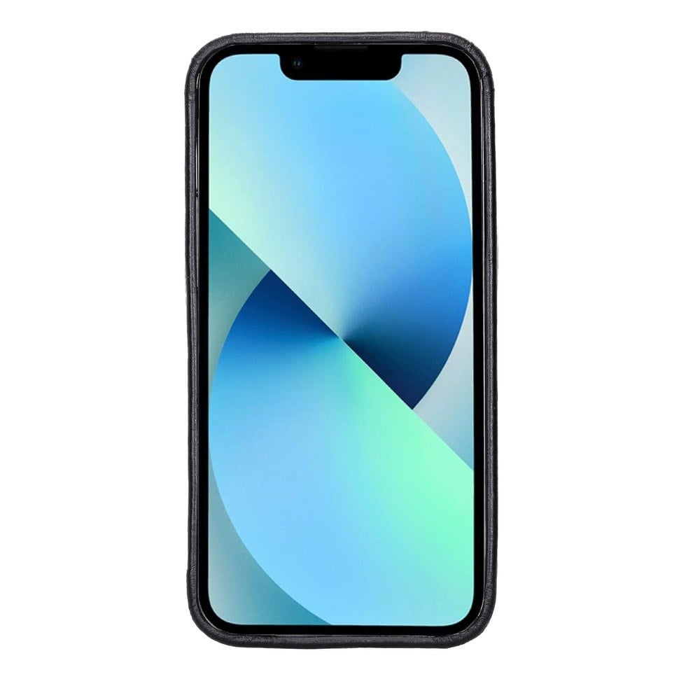 Cep Telefonu Aksesuarları Apple iPhone 13 Pro Uyumlu Deri Arka Kapak ROCK RST1 Siyah Satın Al