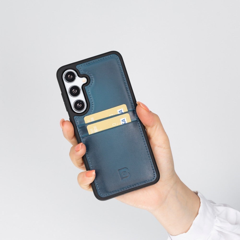 Cep Telefonu Aksesuarları Bouletta Samsung Galaxy S24 Plus Uyumlu Deri Arka Kapak FXCP BRN4EF Satın Al