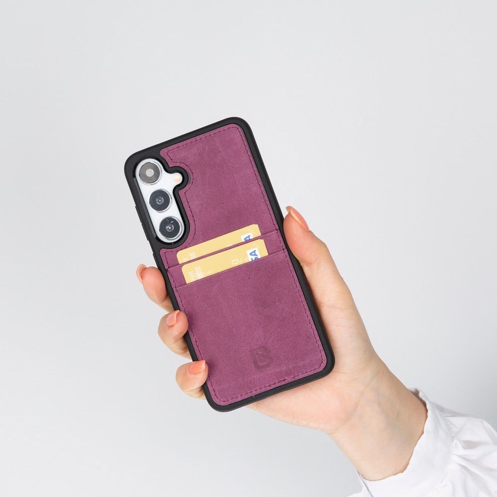 Cep Telefonu Aksesuarları Bouletta Samsung Galaxy S24 Plus Uyumlu Deri Arka Kapak FXCP CZ7 Satın Al