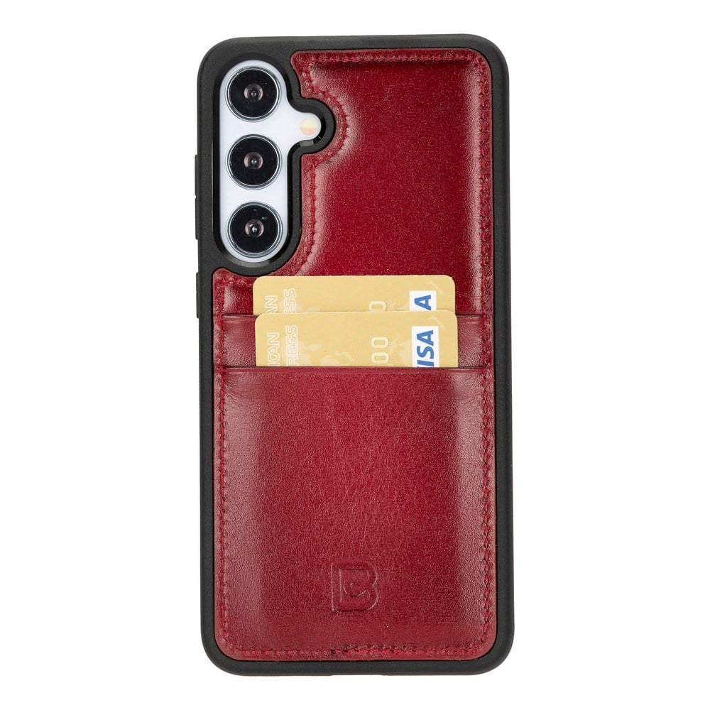 Cep Telefonu Aksesuarları Bouletta Samsung Galaxy S24 Plus Uyumlu Deri Arka Kapak FXCP V4EF Satın Al