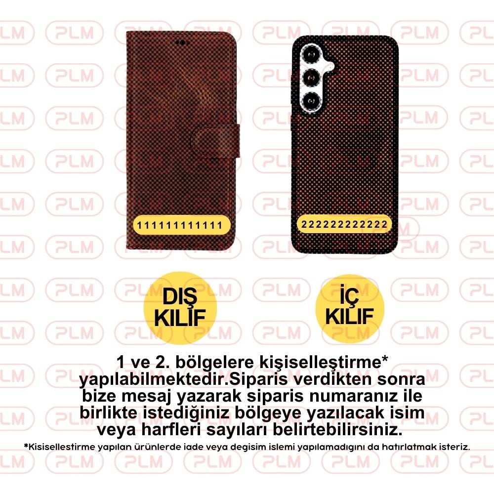 Cep Telefonu Aksesuarları Samsung Galaxy S25 Ultra uyumlu, Hakiki Deri, El Yapımı, Cüzdanlı Kılıf, Parlak Siyah Satın Al