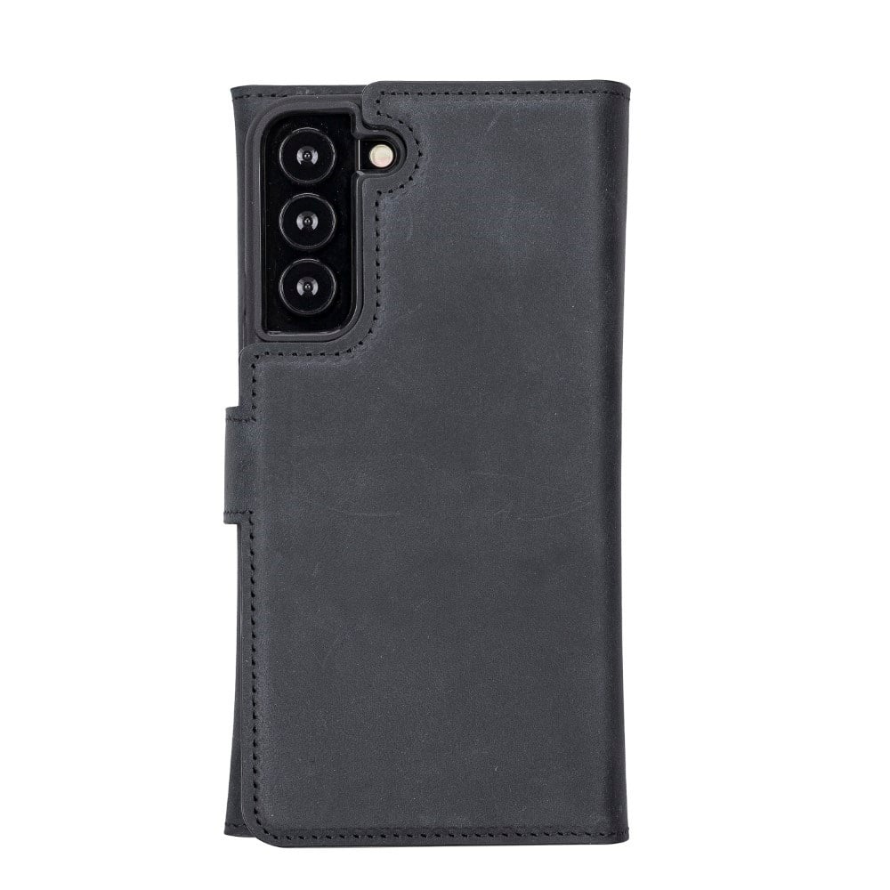 Cep Telefonu Aksesuarları Samsung Galaxy S22 Plus Uyumlu Deri Cüzdanlı Kılıf Santa G1 Satın Al