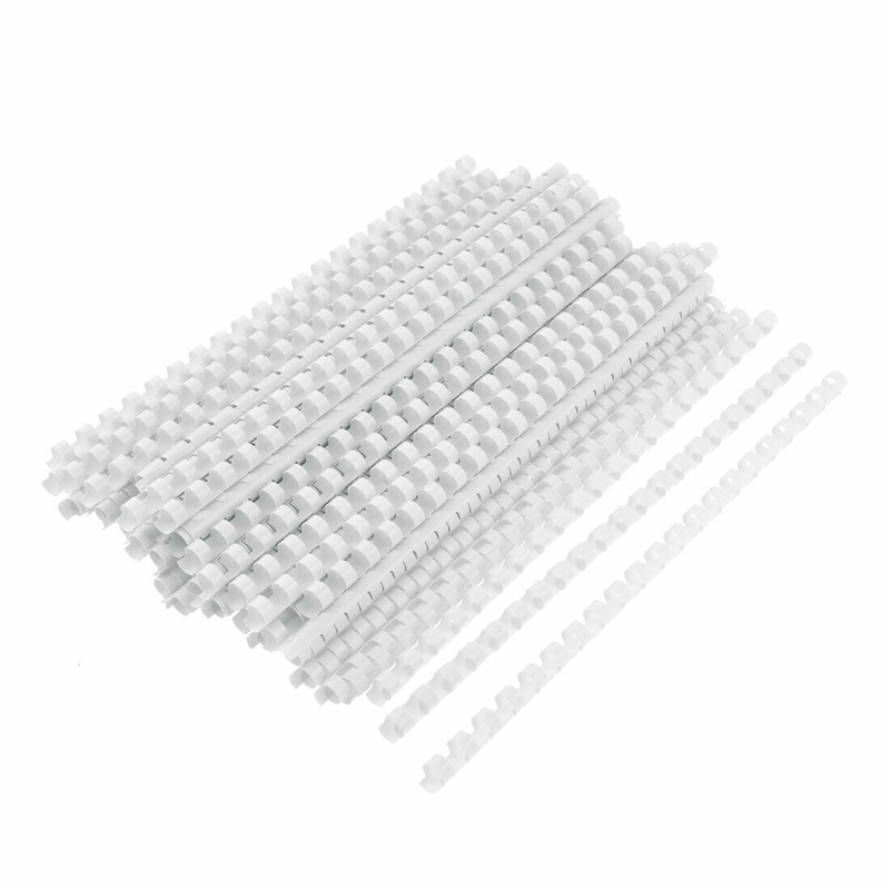 Cilt Kapakları Sarff 10mm.BEYAZ DELUX Plastik Spiral 100 Adet Satın Al