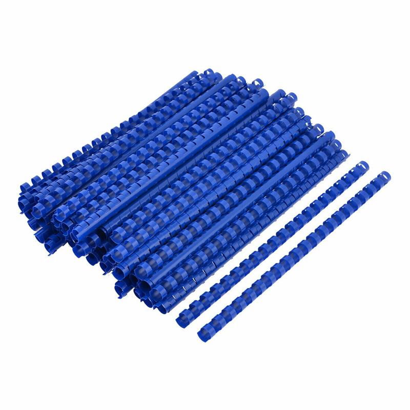 Cilt Kapakları Sarff 12mm.MAVİ  DELUX Plastik Spiral 100  Adet Satın Al