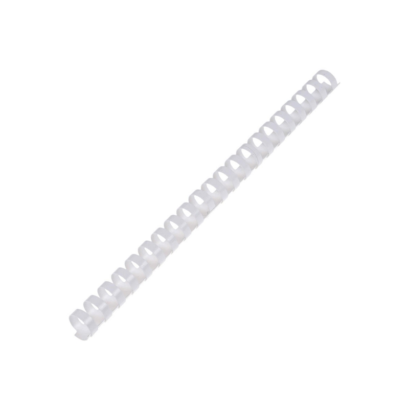 Cilt Kapakları Sarff 16mm.BEYAZ DELUX Plastik Spiral 100 Adet Satın Al