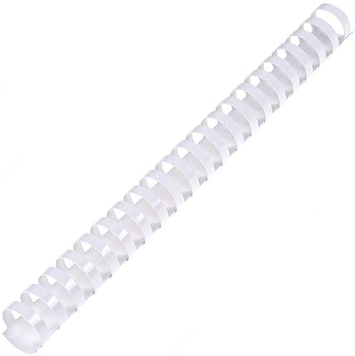 Cilt Kapakları Sarff 20mm.BEYAZ DELUX Plastik Spiral 100 Adet Satın Al