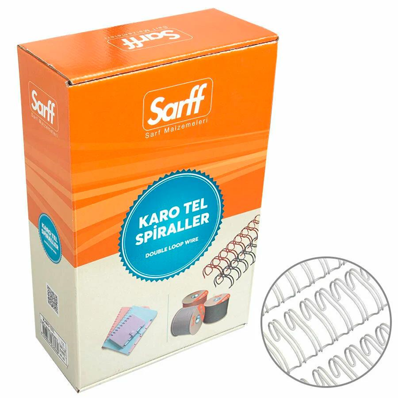Cilt Kapakları Sarff 9/16 BEYAZ JBI KAROTEL KUTU 50 Adet Satın Al